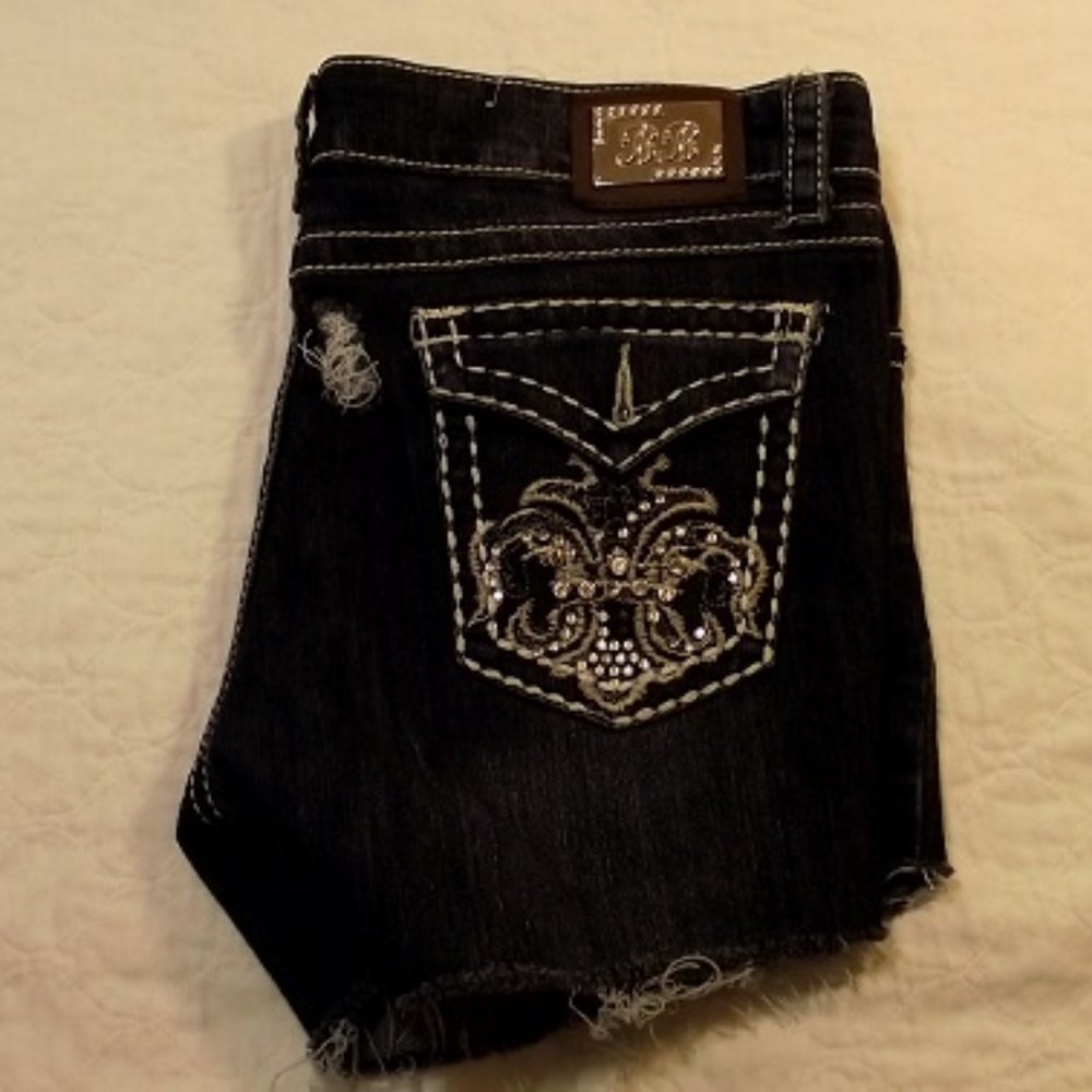 B.B. JEANS Woen's, Cut-off Shorts, Sz 15, Blue